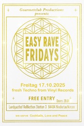 Easy Rave Fridays · 17.10.25, 20:00