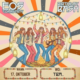 EOS Birthday Bash · 18 Oct 25, 20:00