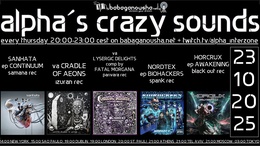 alpha.s crazy sounds · 23 Oct 25, 20:00