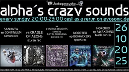 alpha.s crazy sounds · 23 Oct 25, 20:00