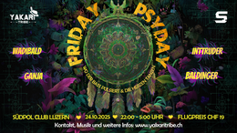 Friday Psyday · 24 oct 25, 22:00