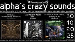 alpha.s crazy sounds · 30.10.25, 20:00
