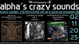 alpha.s crazy sounds · 30 Oct 25, 20:00
