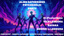 ALIEN GATHERINGS - FREE PSYCHEDELIC PARTY · 7 nov. 25, 20:00