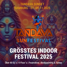 TANDAVA Sunset 2025 · 7 Nov 25, 18:00