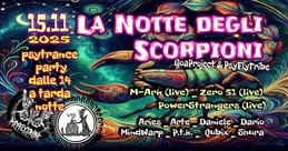 LA NOTTE DEGLI SCORPIONI · 21 Nov 25, 14:00