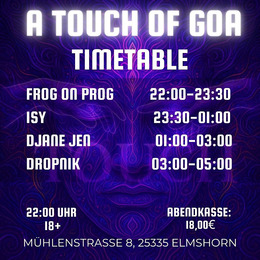 A Touch of Goa · 22 Nov 25, 22:00
