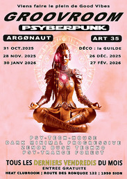 The GroovRoom of Happyness (FREE) · 28 nov 25, 23:00