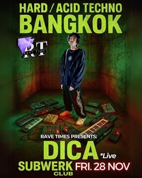 ⛓️Hard Techno w/ DICA *Live | by Rave Times · 29 Nov 25, 22:00
