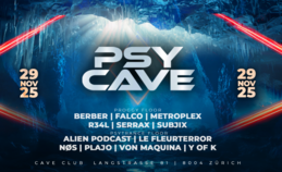 PSYCAVE PSYTRANCE PARTY AT 2 FLOORS! · 29 Nov 25, 22:00