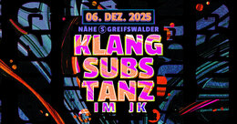 KlangSubsTanz im JK · 6 déc. 25, 23:00