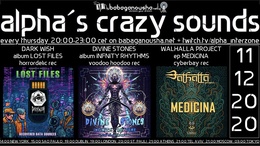 alpha.s crazy sounds: * darkpsy * hitech * · 11 Dec 25, 20:00