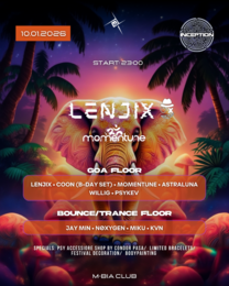 INCEPTION w/ Lenjix - First time in Berlin| 2 FLOORS | GOA & BOUNCE/TRANCE · 26 déc. 25, 23:00