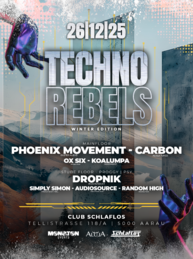 ❄️🔥 TECHNO REBELS – WINTER EDITION 🔥❄️ · 26 Dec 25, 22:00
