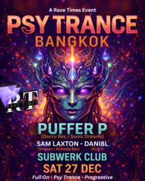 🕉️ Psy Trance w/ Puffer P (Dacru Rec) | by Rave Times · 27 Dec 25, 22:00
