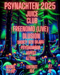 Psynachten 2025 · 27.12.25, 23:00