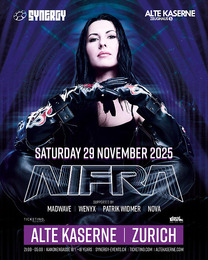 SYNERGY pres. Nifra · 29.12.25, 21:00