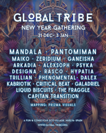 GLOBAL TRIBE | NEW YEAR GATHERING 2026 · 31 dic 25, 15:00