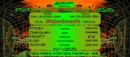 Psychedelic Welcome 2026 · 31 Dec 25, 22:00