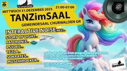 Tanz im Saal 2025 w/ INTERACTIVE NOISE, STORY OF LIGHT, TEZLA and more · 31 Dec 25, 21:00