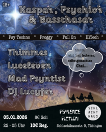 Kaspar, Psychior und Bassthasar · 5 Jan 26, 22:00