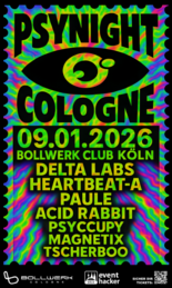 Psynight Cologne 2026 · 09.01.26, 23:00