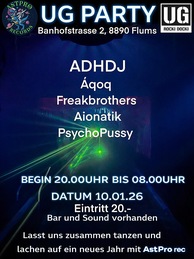 UG Party · 10.01.26, 20:00