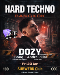 HARD TECHNO w/ DOZY (Riotwaves Rec), by Rave Times · 23 Jan 26, 22:00