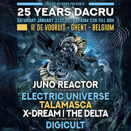 25 Years Dacru · 31 Jan 26, 22:00