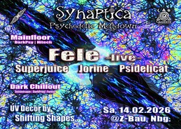 Synaptica – Psychedelic Meltdown · 14 feb 26, 22:00