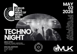 TECHNO NIGHT ⛓️ · 2 May 26, 22:00