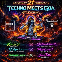 Techno meets Goa 4th edition · 21 Feb 26, 23:00