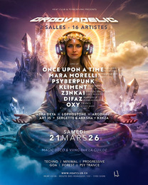 GROOVADELIC - 2 FLOORS · 21 mars 26, 22:00