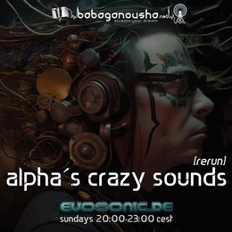 alpha.s crazy sounds: darkpsy - psycore - hitech · 26 Apr 26, 20:00