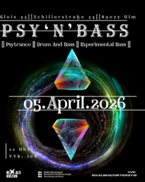 PSY'n'BASS · 5 Apr 26, 22:00