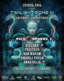 Crystal Kids: Twilight Zone III · 11 Apr 26, 21:00