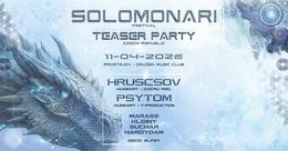 SOLOMONARI FESTIVAL – TEASER PARTY / Czech Republic · 11.04.26, 21:00