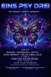 Eins Psy Drei · 24 Apr 26, 23:00
