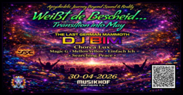 Weißt de Bescheid ... Transition into May · 30 Apr 26, 21:00