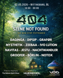 404 - SZENE NOT FOUND · 2 May 26, 14:00
