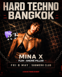 ⛓️HARD TECHNO w/ Mina X  | SUBWERK Club · 8 May 26, 22:00
