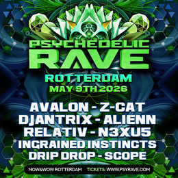 Psychedelic Rave · 9 mai 26, 23:00