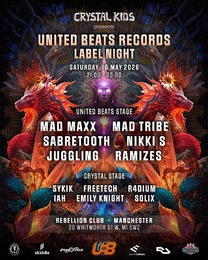 United Beats Label Night • Manchester · 16 may 26, 21:00
