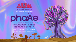 AUM Winter Series - Psytrance showcase with Phaxe · 13 Jun 26, 19:30