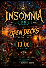 OPEN DECKS /Psynotic Experience · 13.06.26, 22:00