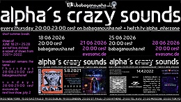 alpha.s crazy  sounds · 18 Jun 26, 20:00