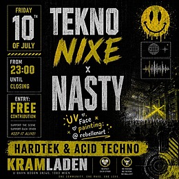 ⚡ TEKNO NIXE live x NASTY ⚡ · 10 Jul 26, 23:00
