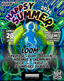 HAPPSY SUMMER 2026 · 20 Jun 26, 15:00