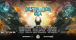 DESTINATION GOA:Free Rave Special · 27 Jun 26, 18:00