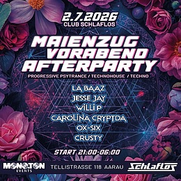 Maienzug Vorabend Afterparty 2026 · 2 Jul 26, 22:00